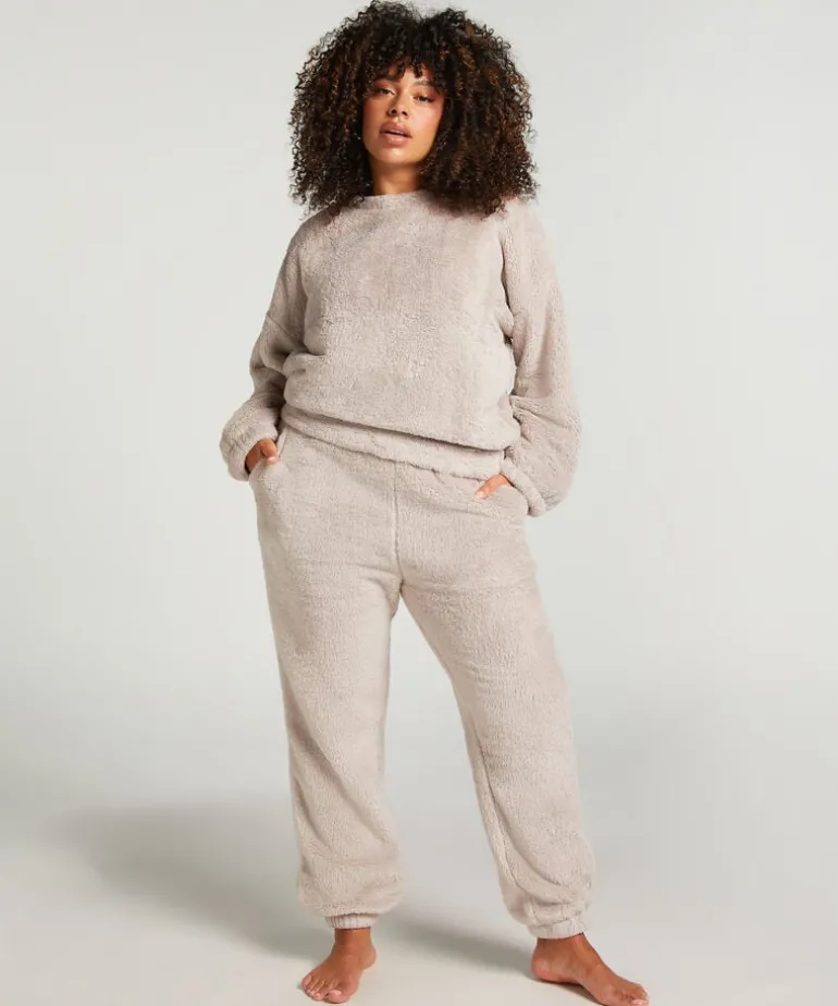 Snuggle Fleece Joggers - Gray