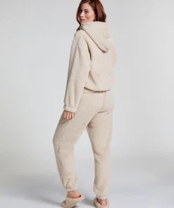 Snuggle Hoodie Fleece - Beige