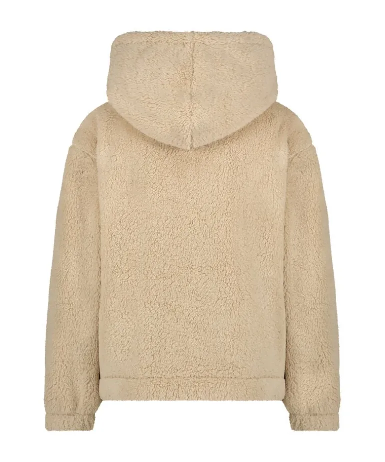 Snuggle Hoodie Fleece - Beige