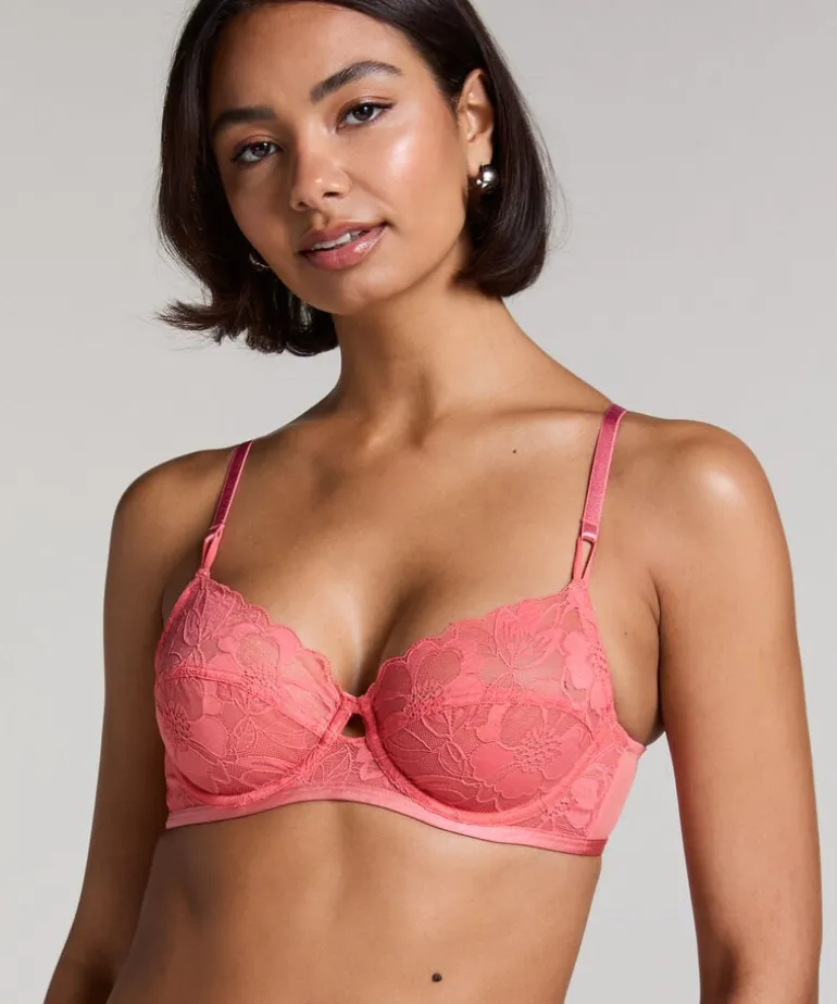Sophia Non-Padded Underwired Bra - Pink