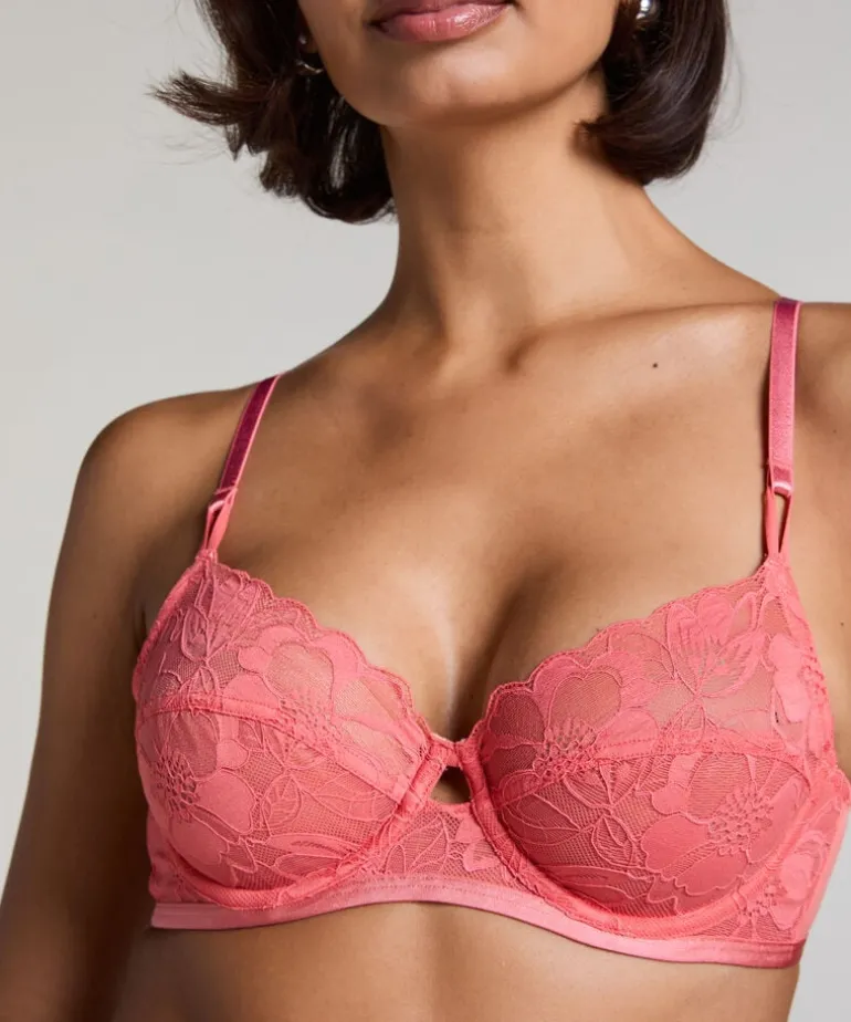 Sophia Non-Padded Underwired Bra - Pink