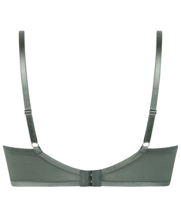 Sophia Non-Padded Underwired Bra - Green