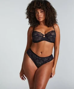 Sophia thong boxers - Black