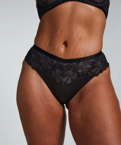 Sophia thong boxers - Black