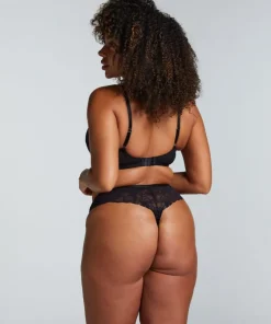 Sophia thong boxers - Black