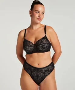 Sophia thong boxers - Black