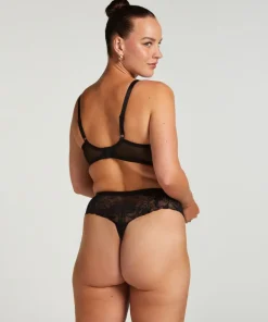 Sophia thong boxers - Black