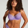 Sophie Non-Padded Underwired Bra - Purple