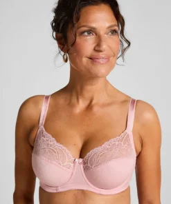 Sophie Non-Padded Underwired Bra - Pink