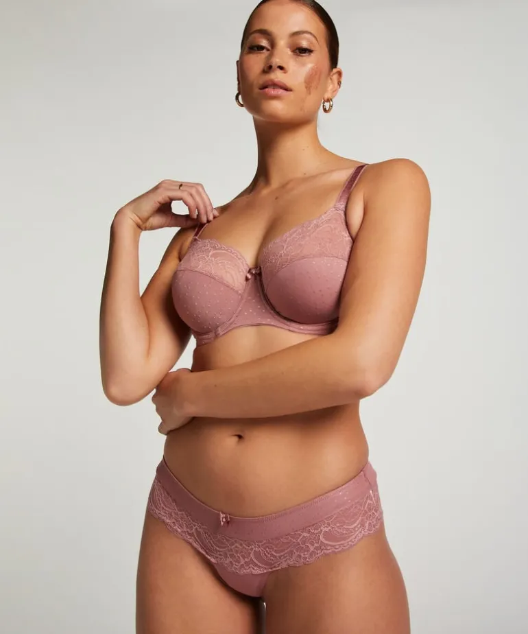 Sophie Non-Padded Underwired Bra - Pink