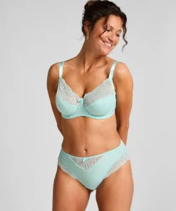 Sophie Non-Padded Underwired Bra - Blue