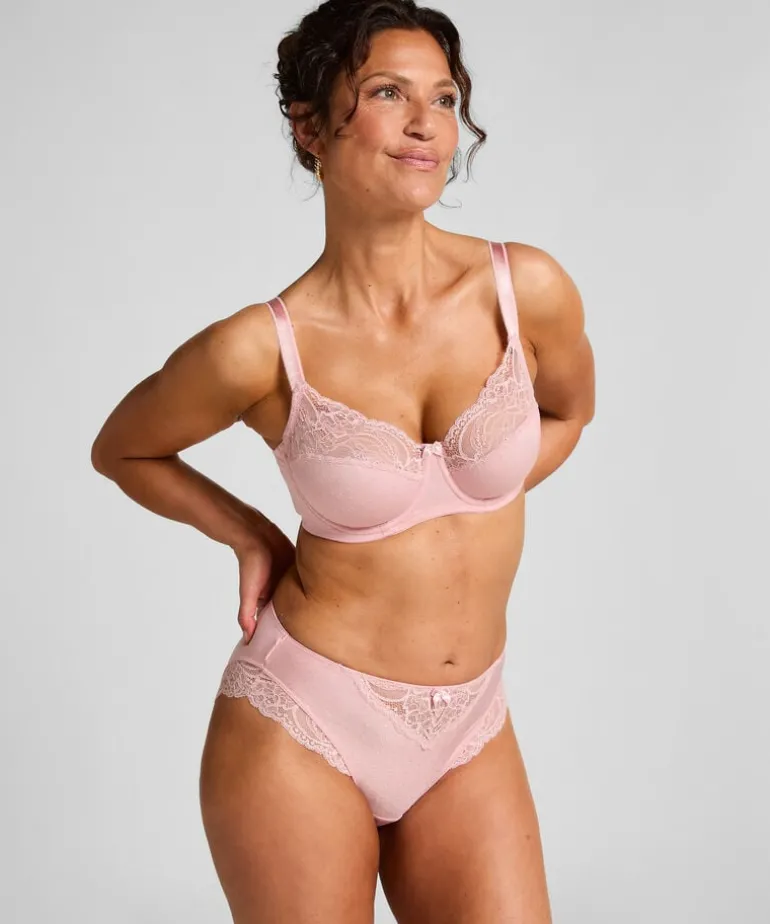 Sophie Non-Padded Underwired Bra - Pink