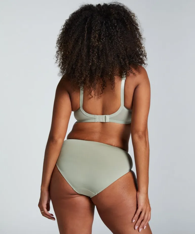Sophie Non-Padded Underwired Bra - Green