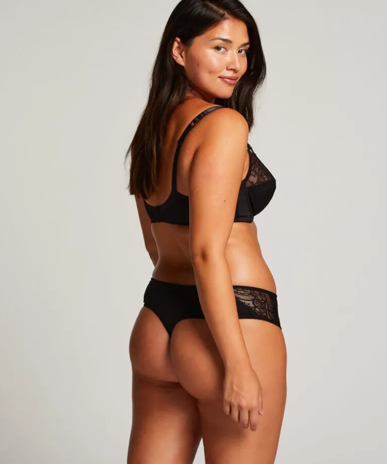Sophie Non-Padded Underwired Bra - Black