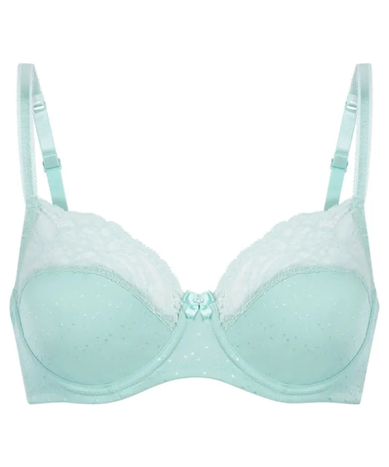 Sophie Non-Padded Underwired Bra - Blue