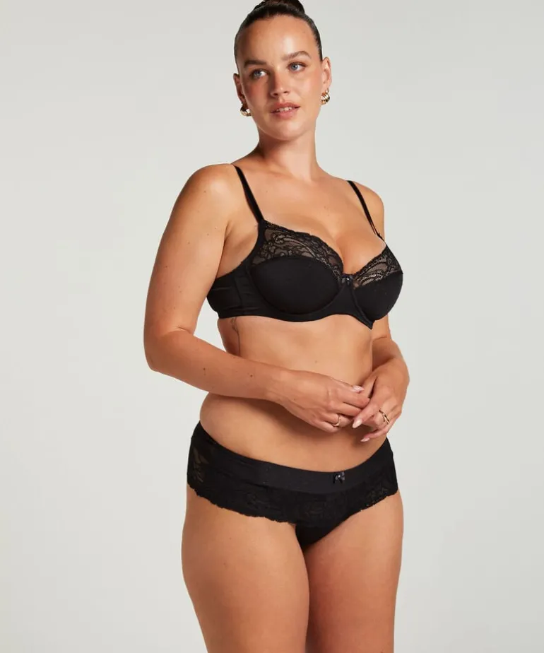 Sophie Non-Padded Underwired Bra - Black