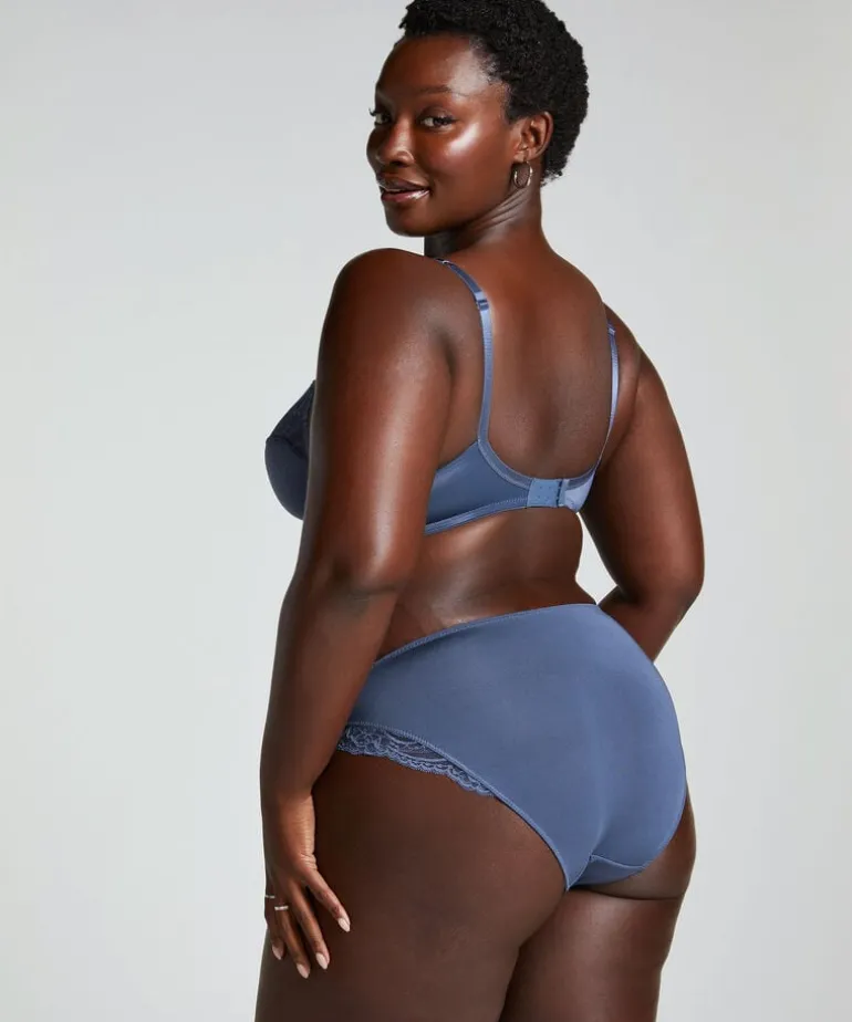 Sophie Non-Padded Underwired Bra - Blue