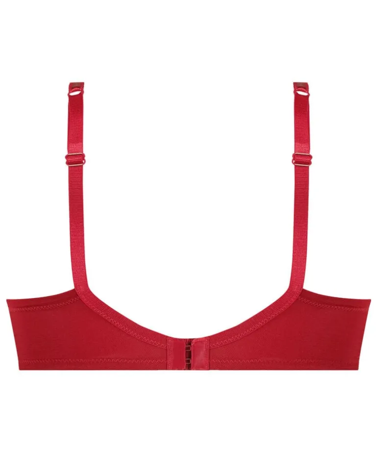 Sophie Non-Padded Underwired Bra - Red