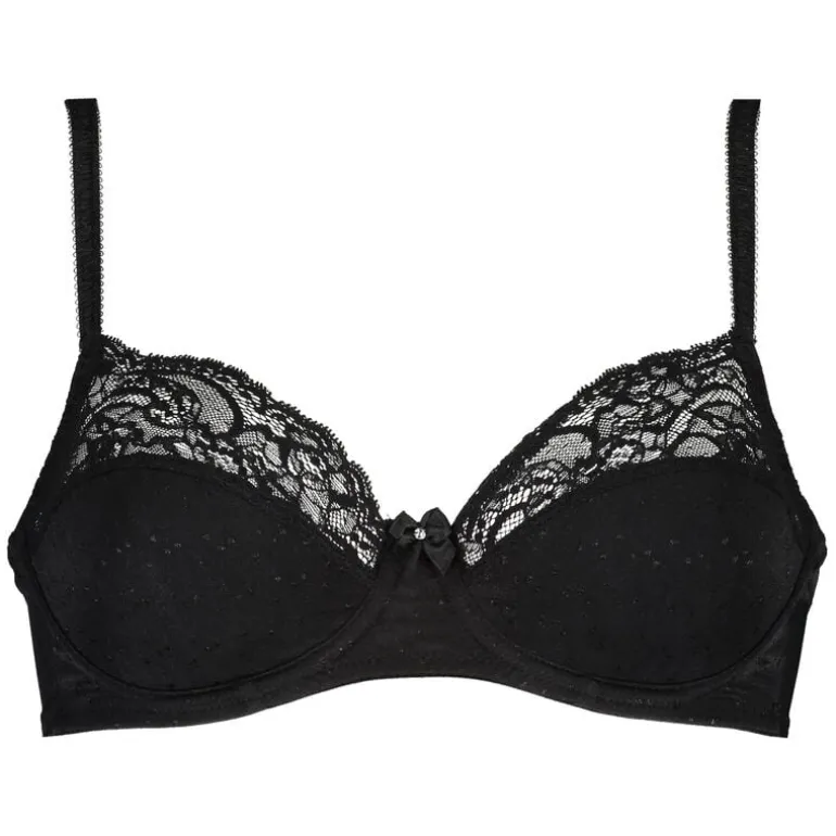 Sophie Non-Padded Underwired Bra - Black