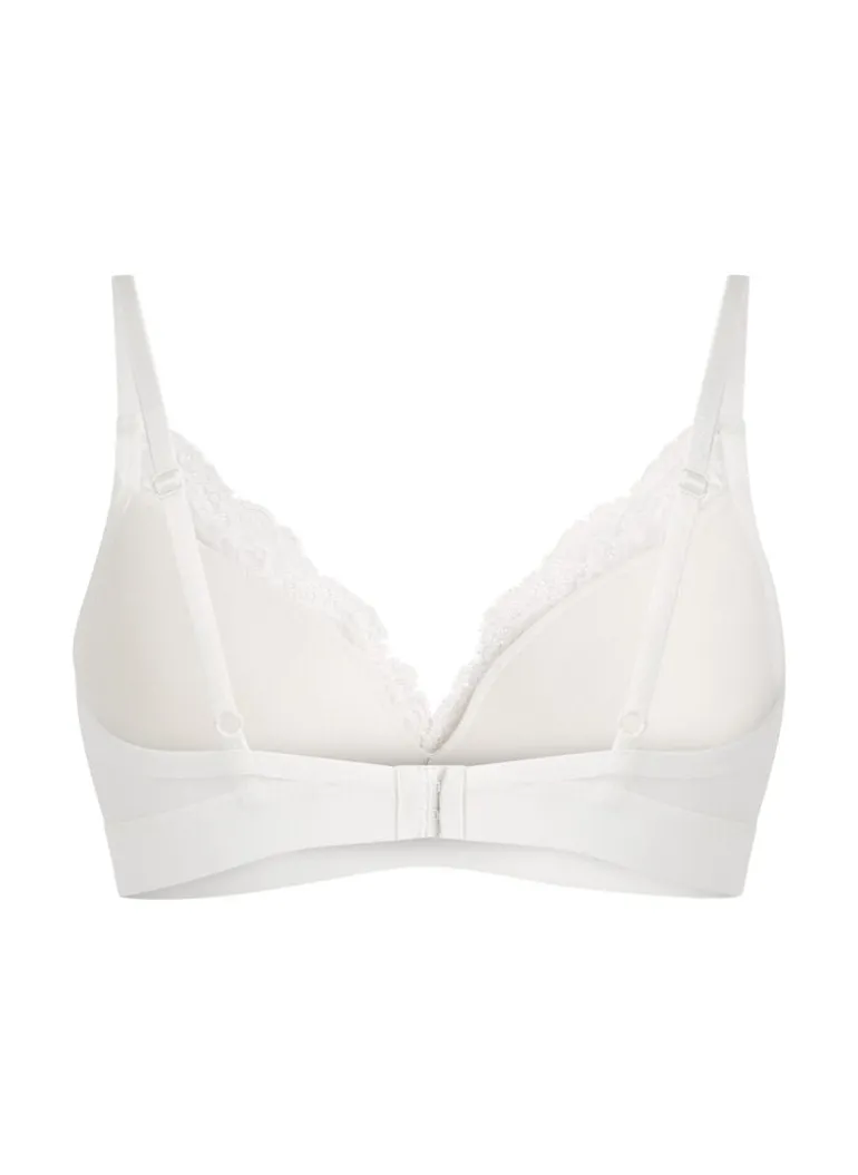 Sophie Padded Non-Underwired Bra - White