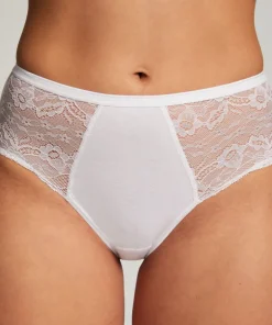 Superslip Lace Midi - White
