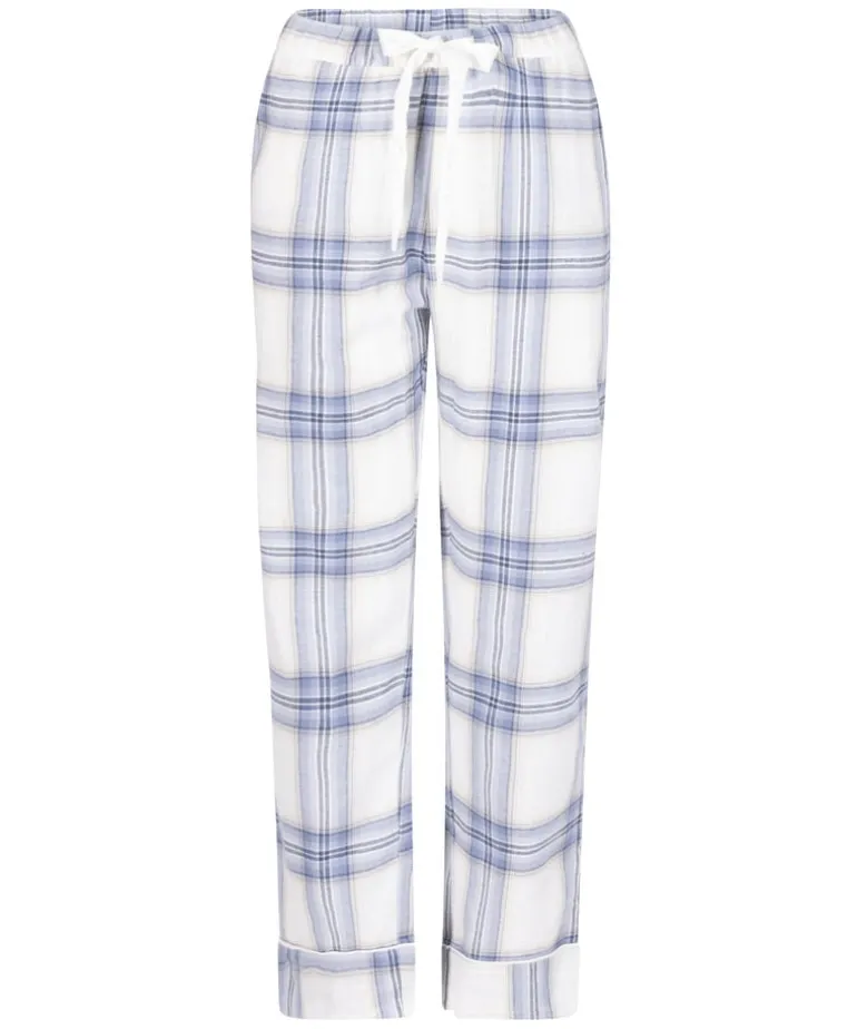 Tall Flannel Pyjama Pants - Blue