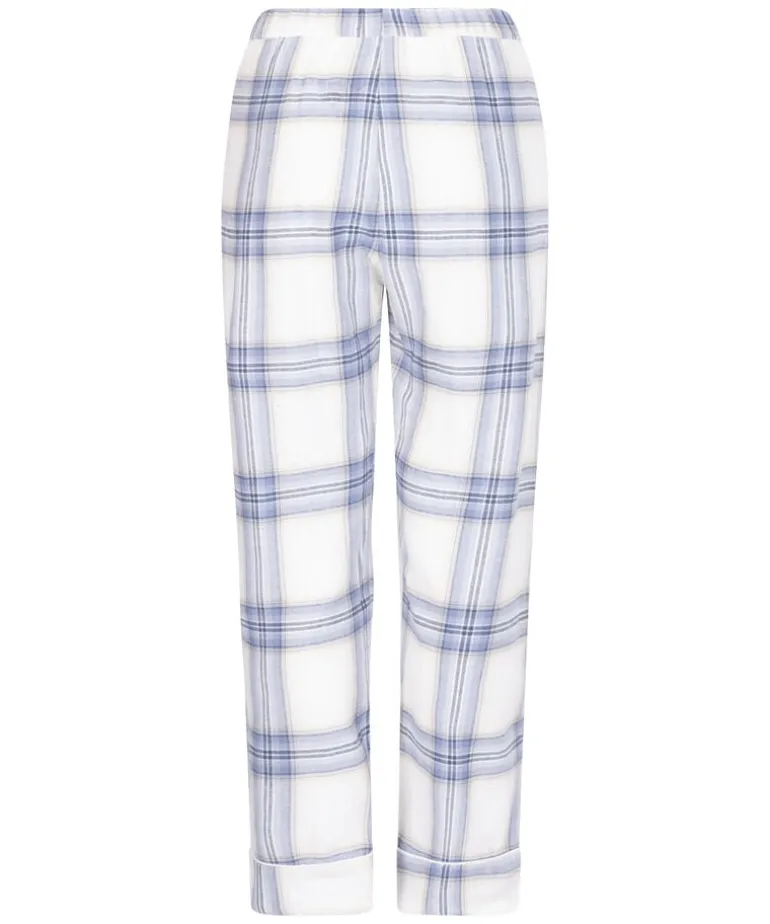 Tall Flannel Pyjama Pants - Blue