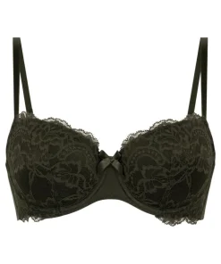 Teddy Padded Underwired Bra - Green