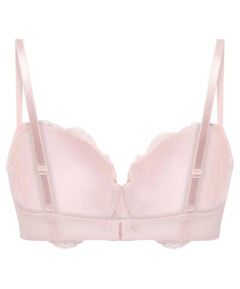 Teddy Padded Underwired Bra - Pink
