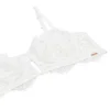 Tiah Non-Padded Underwired Longline Bra - White