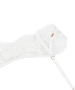 Tiah Suspenders - White
