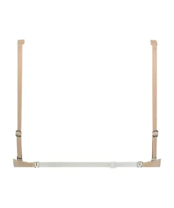 Transparent Back Multiway Padded Underwired Bra - Beige
