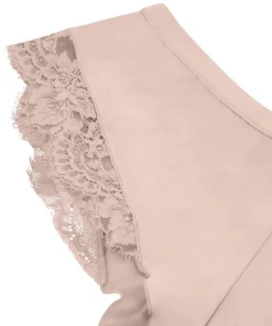 Valerie Lace French Knicker - Pink