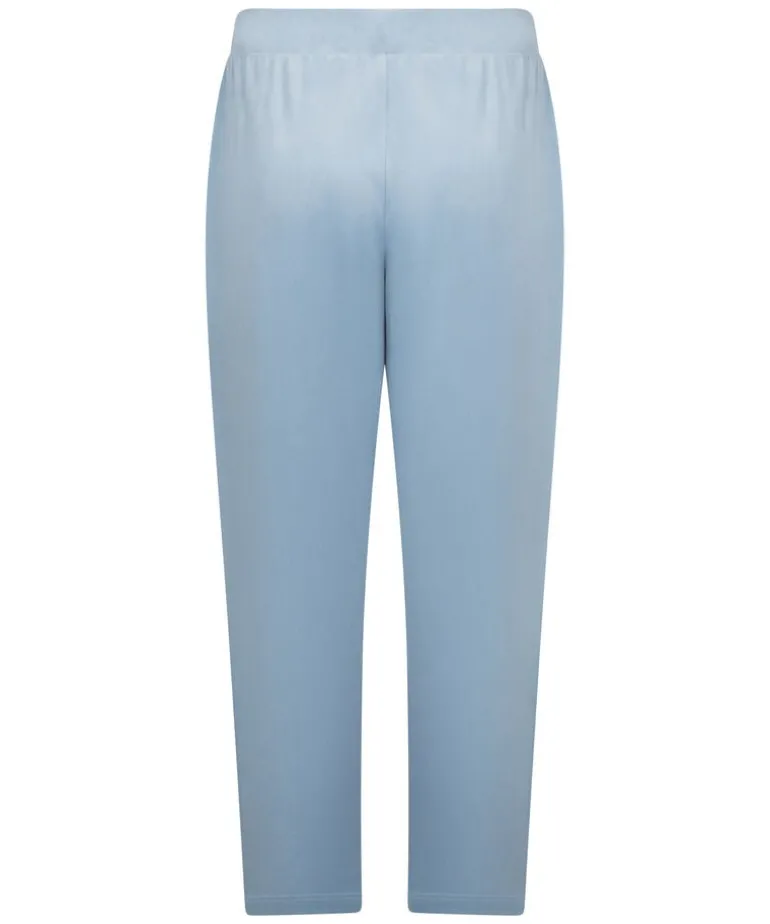 Velours Pyjama Pants - Blue