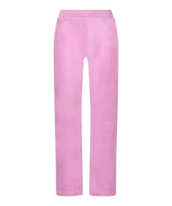 Velours Pyjama Pants - Pink