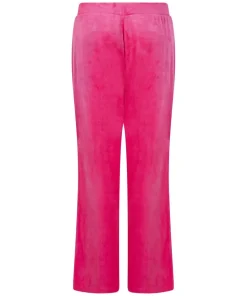 Velours Pyjama Pants - Pink