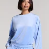 Velours Top - Blue