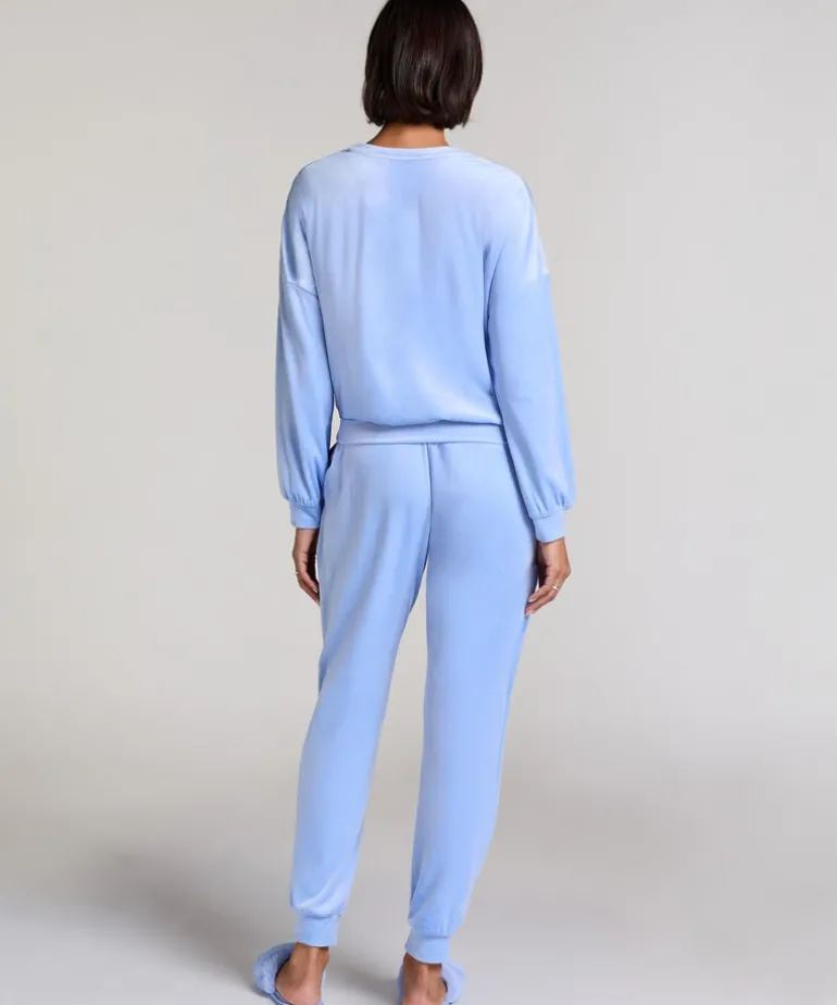 Velours Top - Blue
