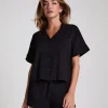 Velvet shorts - Black