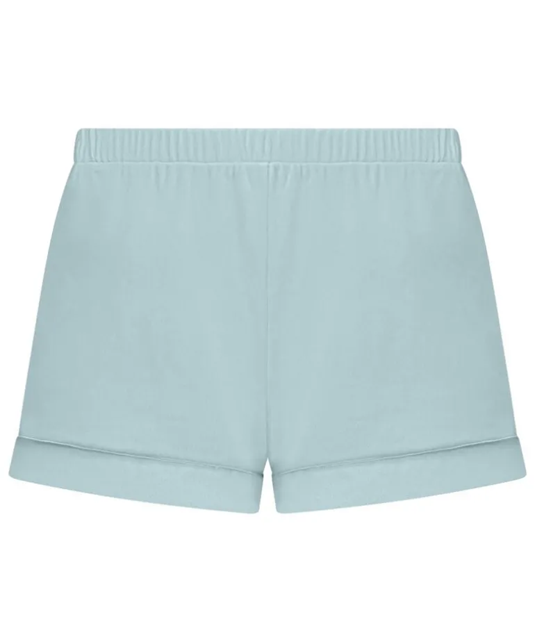 Velvet shorts - Green