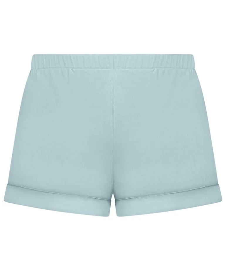 Velvet shorts - Green