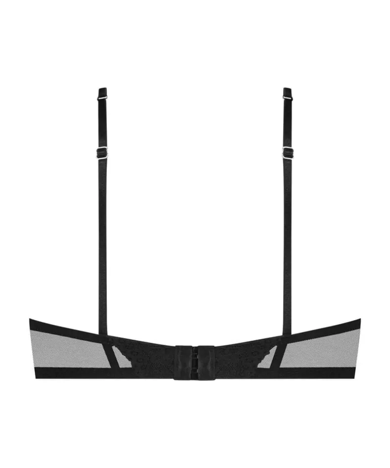 Vera Padded Underwired Bra - Black