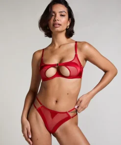 Vienna Non-Padded Underwired Bra - Red