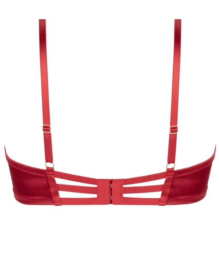 Vienna Non-Padded Underwired Bra - Red