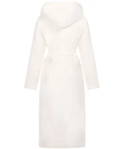 Waffle Bathrobe - White