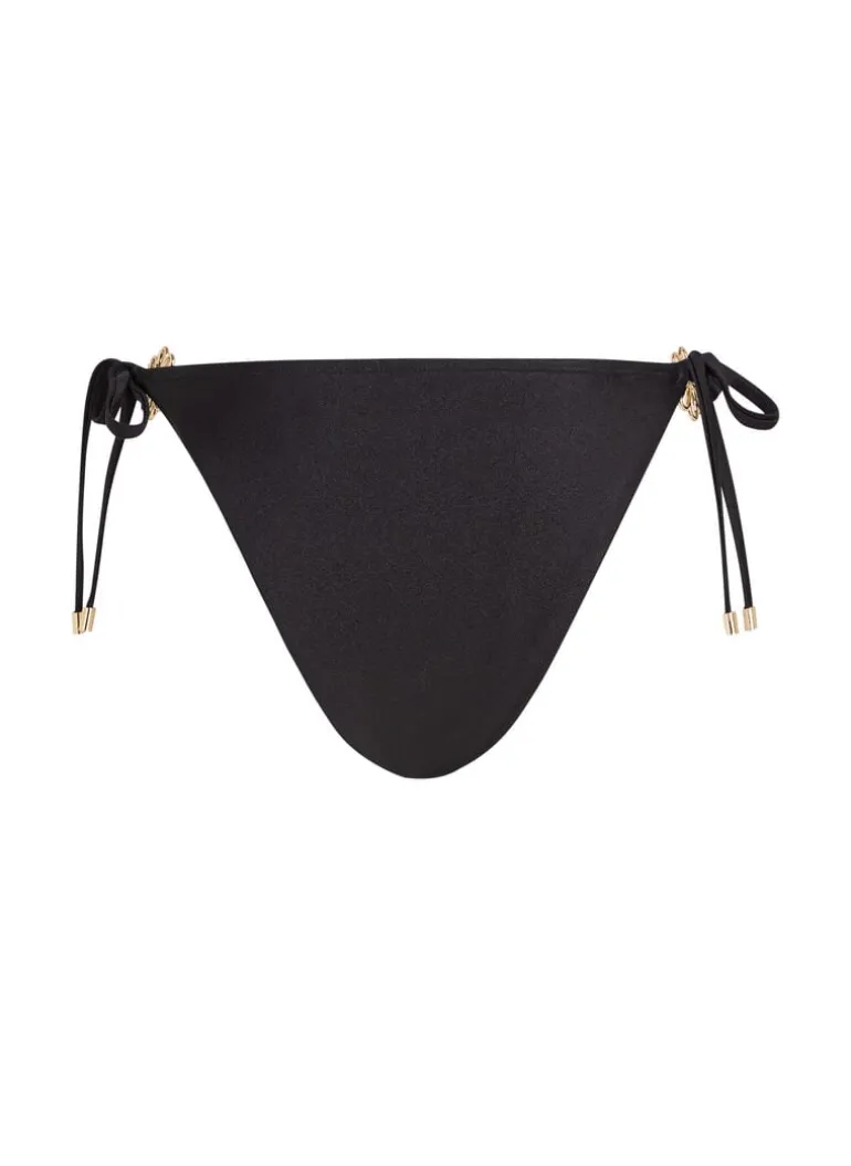 Yucatan High-Leg Bikini Bottoms - Black