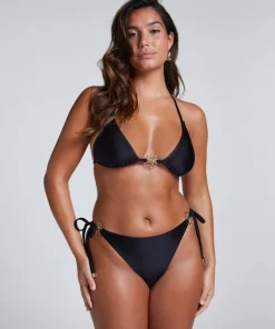 Yucatan Triangle Bikini Top - Black